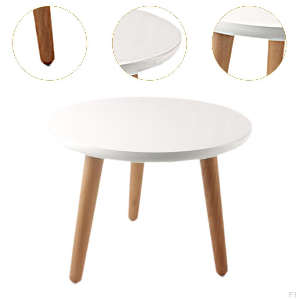 Wood Plant Stand Small Desktop Stool Flower Pot Holder for Dining Room