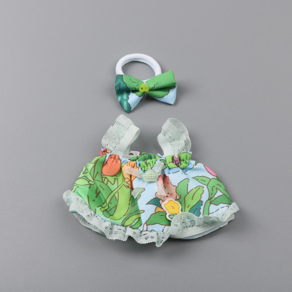 For 17cm Labubu Doll Clothes Fashion Clothes Hoodies Doll Clothes Color Match Hoodies Dolls Accessories Cute Decoration Little Cloths