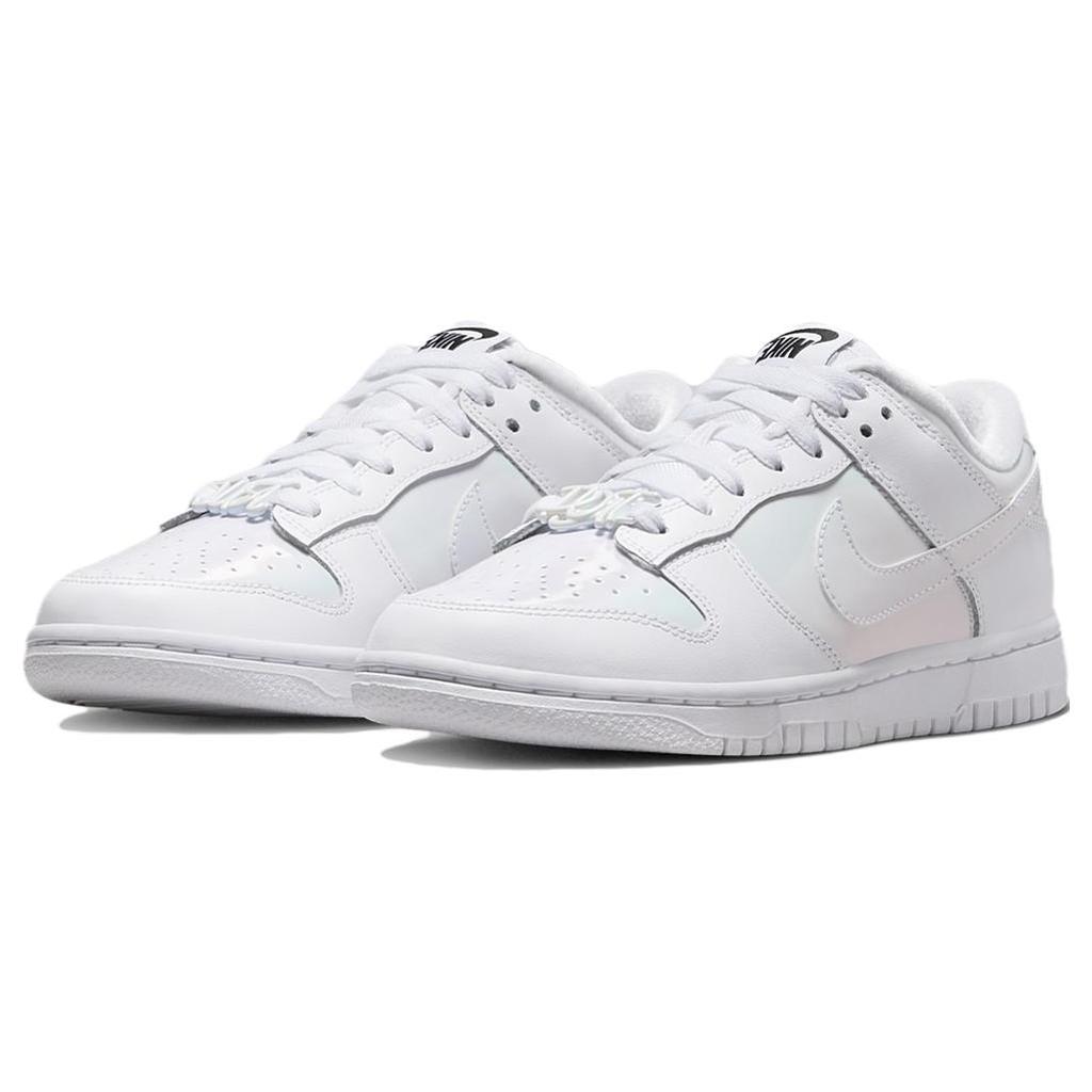 New Nike Dunk Low Dance   White Iridescent Women's FD8683-100