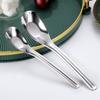 304 Stainless Steel Flat Bottom Yuanbao Spoon