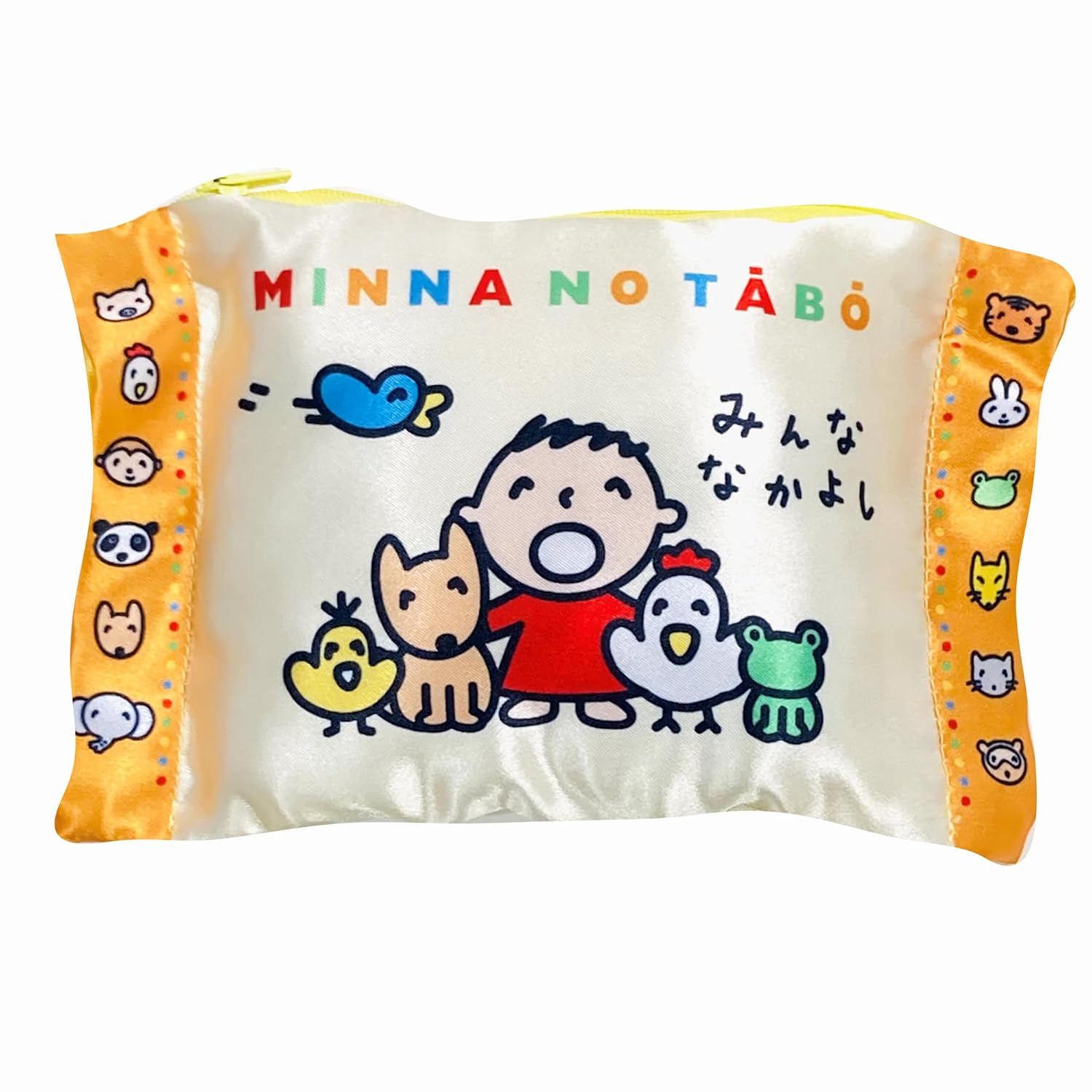 MORIPiLO Minna no Taabou Tissue Case Sanrio Characters Goods Small Item Holder Plush Pouch Cute 20x14cm (Pillow Red) Makura Morishita