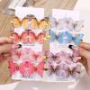 4Pcs/set Colorful Butterfly Hair Clip Set Realistic Texture Butterfly Birthday Gift for Girls Hair Clips Hair Accessories