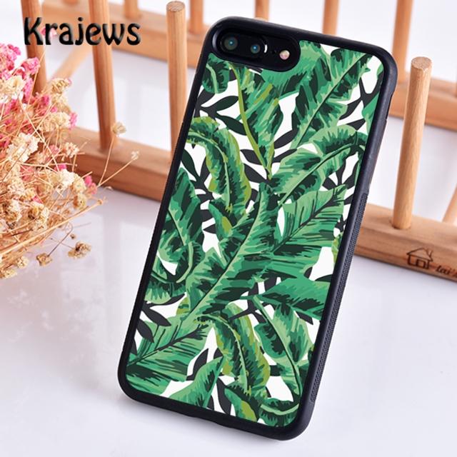 

Tropical Palm Tree Banana Leaf Phone Case Cover For iPhone 17 Air 16 15 14 plus 12 13 pro max Fundas iPhone 13