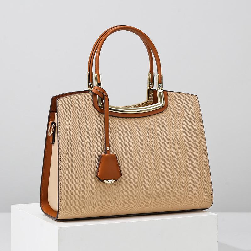 

New women s handbag simple and fashionable mother bag versatile large-capacity shoulder bag women s daily commuting handbag хаки