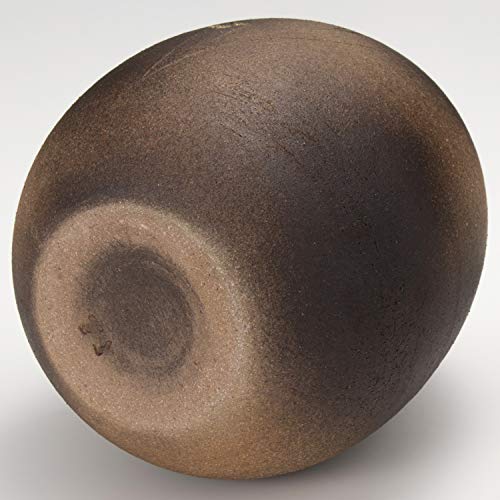 Marui Seito Shigaraki Ware Hechimon Ceramic Vase with Jujube Flower Pattern, Approximately 15.5cm Tall, Made in Japan, Product Number MR-1-5551