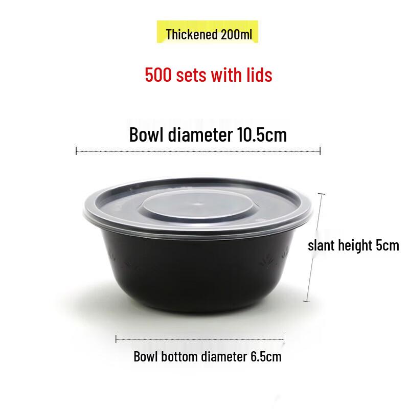 Disposable Plastic Takeaway Meal Containers