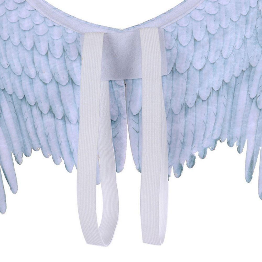 Handmade Craft Princess Wings Non-woven Fabric Kids Party Wings Cosplay Elf Wings Children