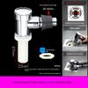 Washing Machine Drain Pipe Floor Drain Connector Anti-Odor Cover Reverse Pipe Three-Way Dual-Purpose Drain Pipe Special Connector Anti-Overflow