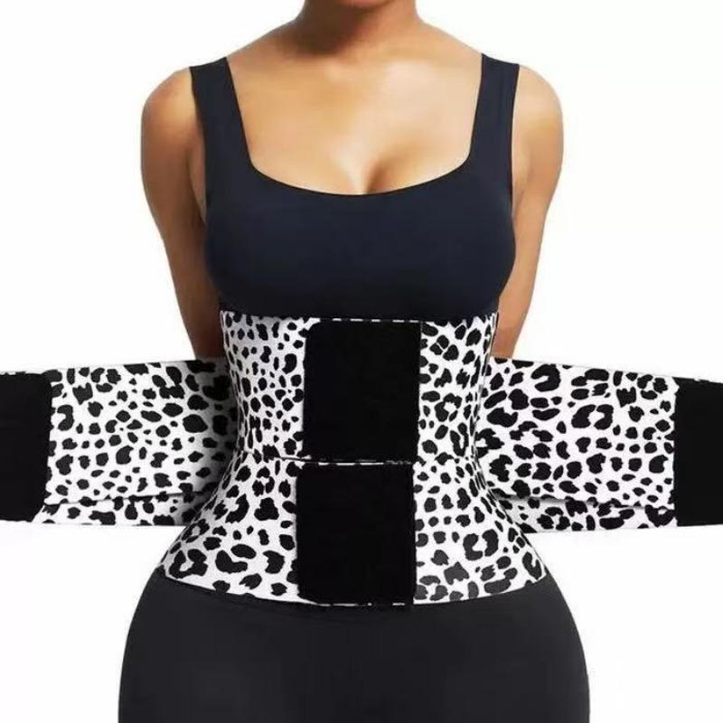 New Abdominal Belt Waist Trainer Plastic Belt Women's Belt Elastic Elastic Abdominal Belt Sports Belt