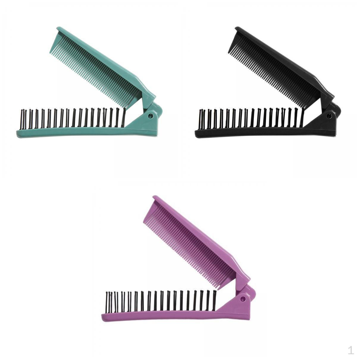 

Foldable Hair Comb Compact Mini Pocket Beautiful Practical for Travel