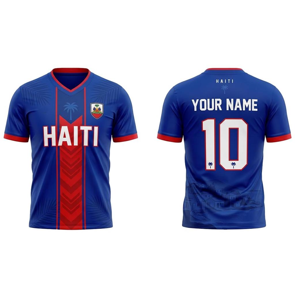 Customizable Soccer Jersey Shirt with Team and Number for Sports Events and Training Unisex Short Sleeve Athletic Top