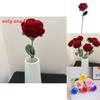 Romantic Rose Artificial Flowers For Wedding Home Decor With Realistic Fabric Material