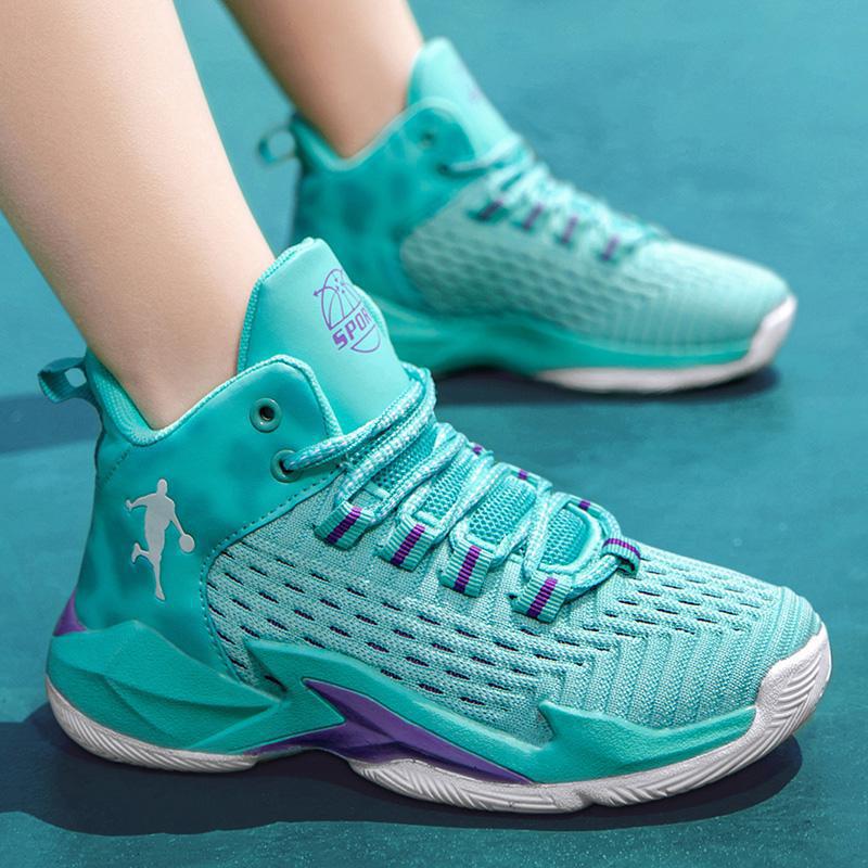 Non-slip and Breathable Summer Sports Shoes for Primary School Students 2025 Middle and Older Children's Spring and Autumn Mesh Boys' New Basketball