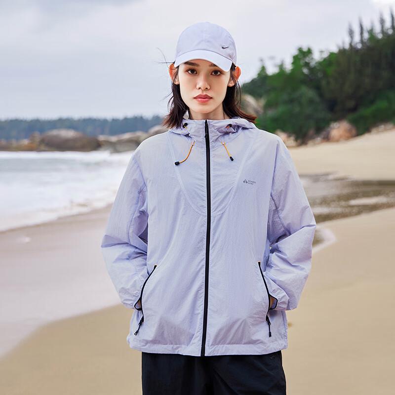 

Women s Hooded UPF50+ Sun Protection Jacket M