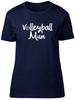 Volleyball Mum Fitted Unisexs Ladies T Shirt