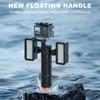 FLW006 Cold Shoe Interface Floating Hand Grip Diving Buoyancy Stick for Gopro/DJI Action/Insta360 Sport Camera