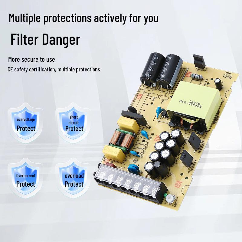 Ultra-Thin Industrial-Grade LRS Switching Power Supply: 220V To 24V/12V/36V/48V DC, 100W/150W