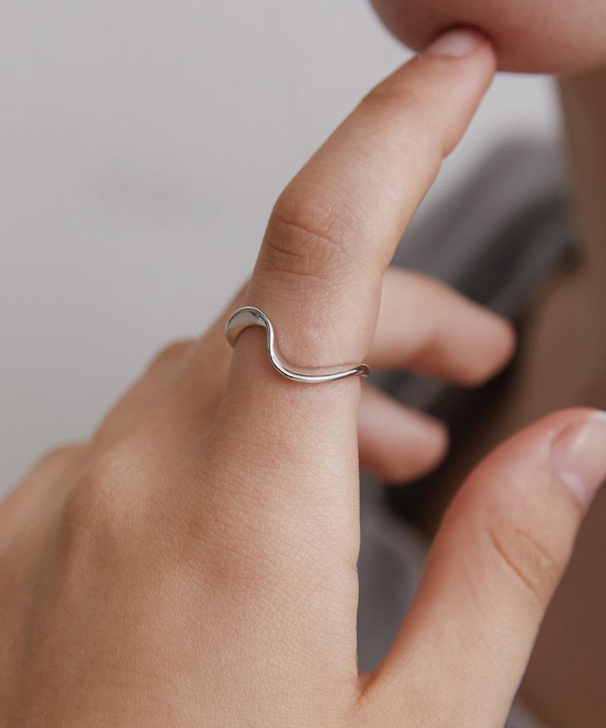 Tatiana (Silver 925) Big Wave Ring Cr1848