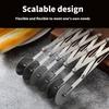Pizzaschneider mit Rad-Designs Ergonomischer Edelstahl-Pizzaschneider Radschneider für schnelles Schneiden