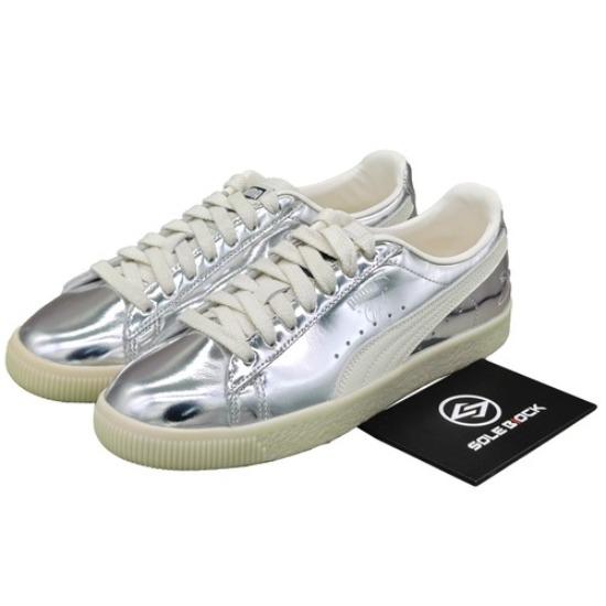 

PUMA Clyde 3024 Silver - 396488-01 Men s Shoes EU 41 серебряный