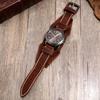 ZooooM Wide Antique Design Quartz Watch, Fashionable and Casual, Perfect Gift for Men and Women (Green) ZM-WATCH2-106-GR