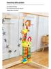 Happy Monkey Baby Mobile: Giraffe Rattle Pendant for Infants