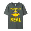 Peepinit Real Street Wear T Shirt Women Unisexs Shirt England Style Funny T Shirts Unisex Short Sleeve TShirt Unisex EU SIZE