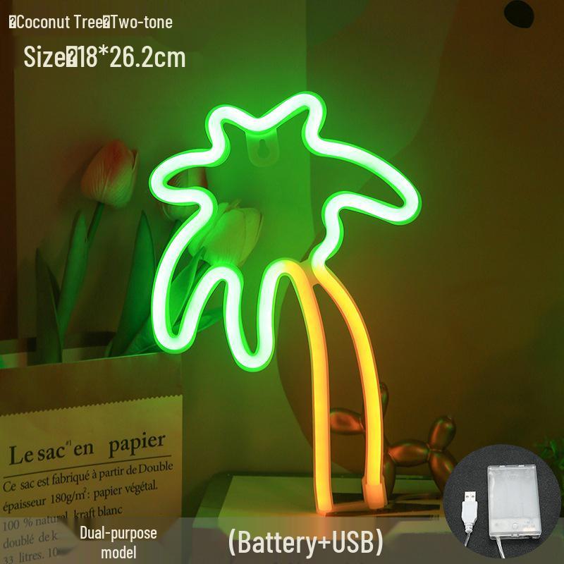 Trendy LED Neon Night Light Sign for Wall Décor
