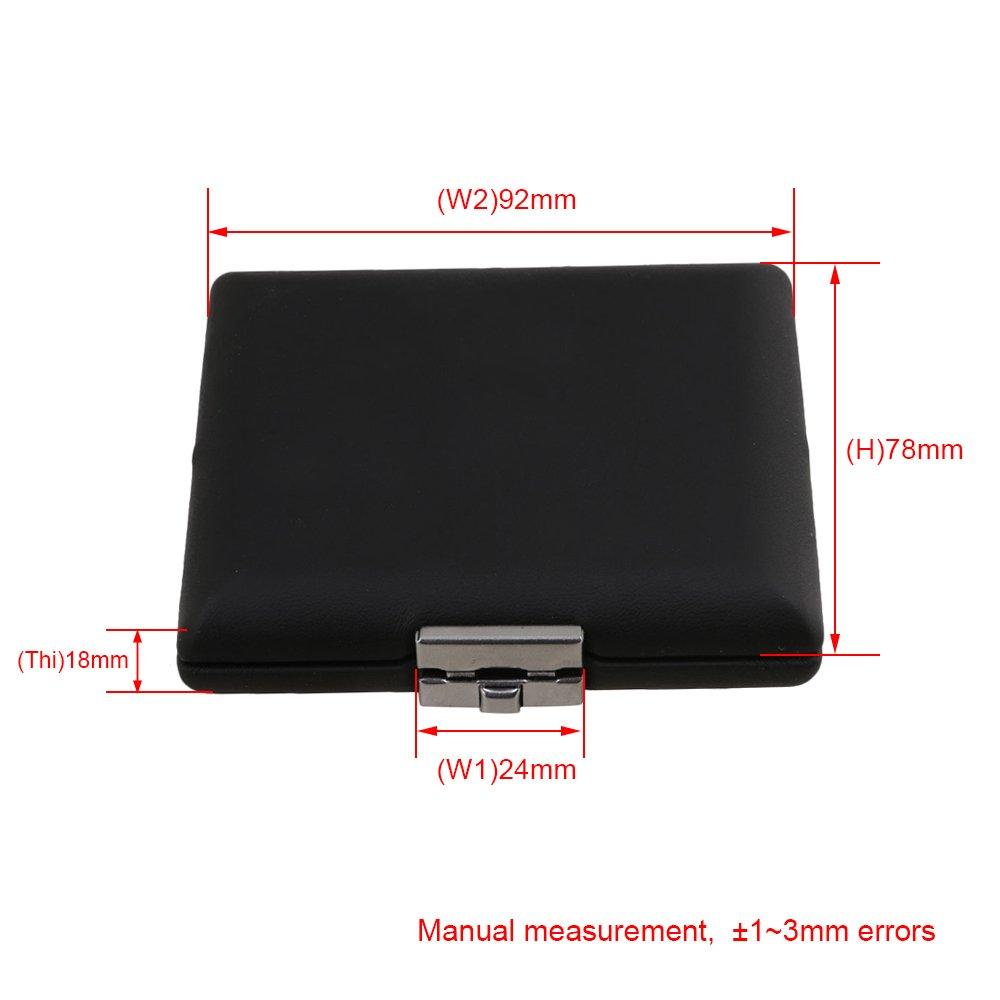 Yibuy Oboe Reed Box for 6 Reeds, 9.2 X 7.8 X 2cm, Black