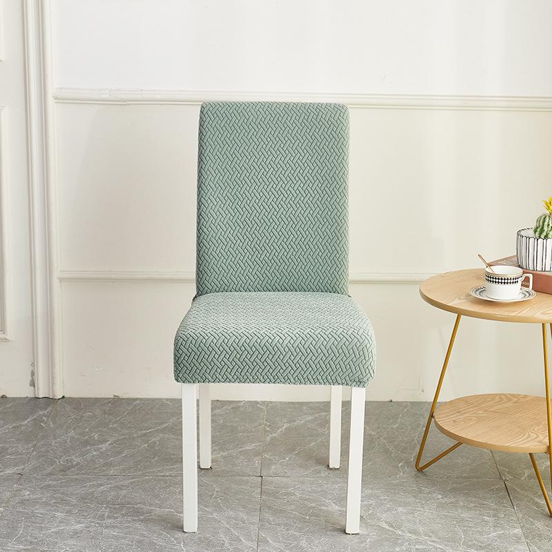 Dining Table and Chair Cover Cushion Chair Back Cover Integrated Chair Cover Universal Thickened Elastic Stool Cover Set for Household Use