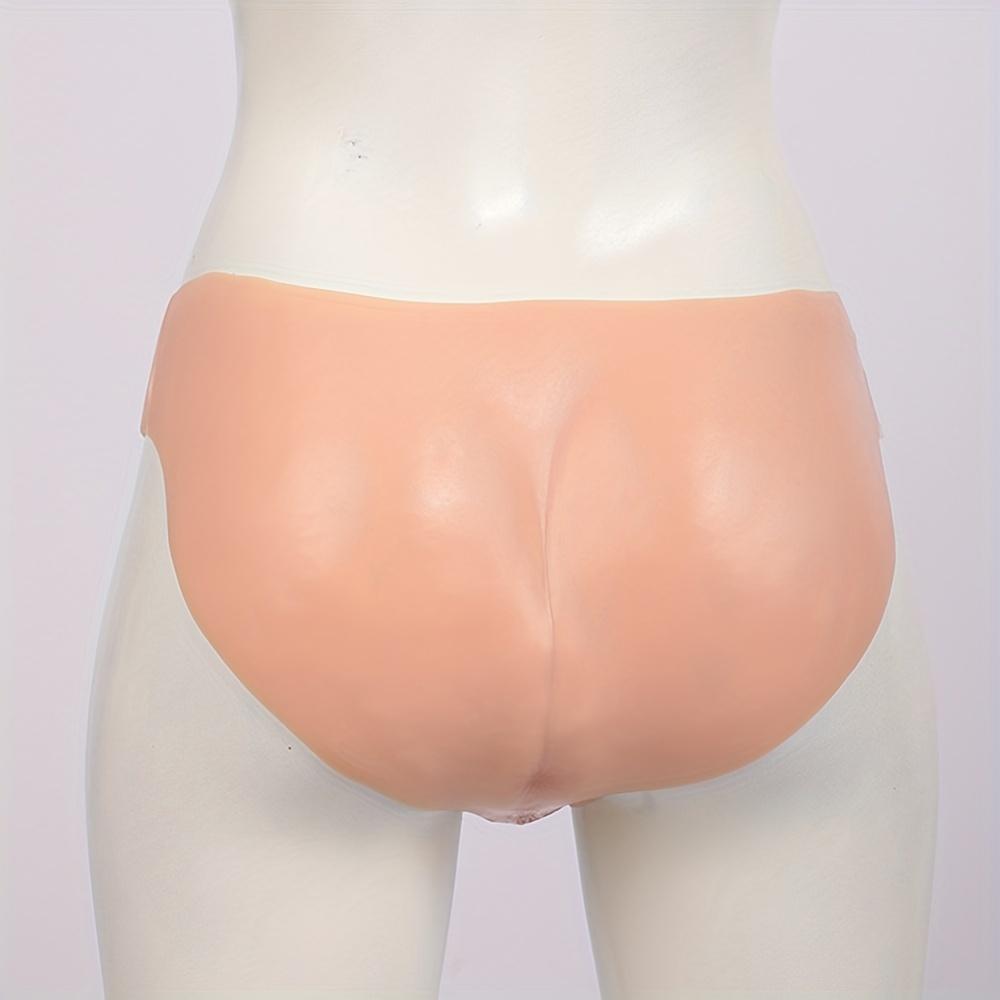 Sexspielzeug 1 stück Silikon Vagina Panty Realistische Gefälschte Vagina Transgender Künstliche Sex Gefälschte Vagina Unterwäsche Für Crossdresser