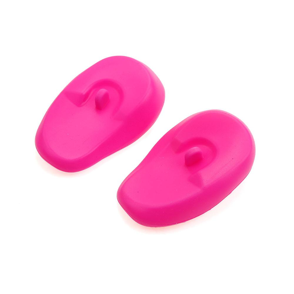 Silicone World 1 Pair Silicone Ear Cover Practical Travel Hair Color Showers Water Shampoo Ear Protector Cover For Ear Care