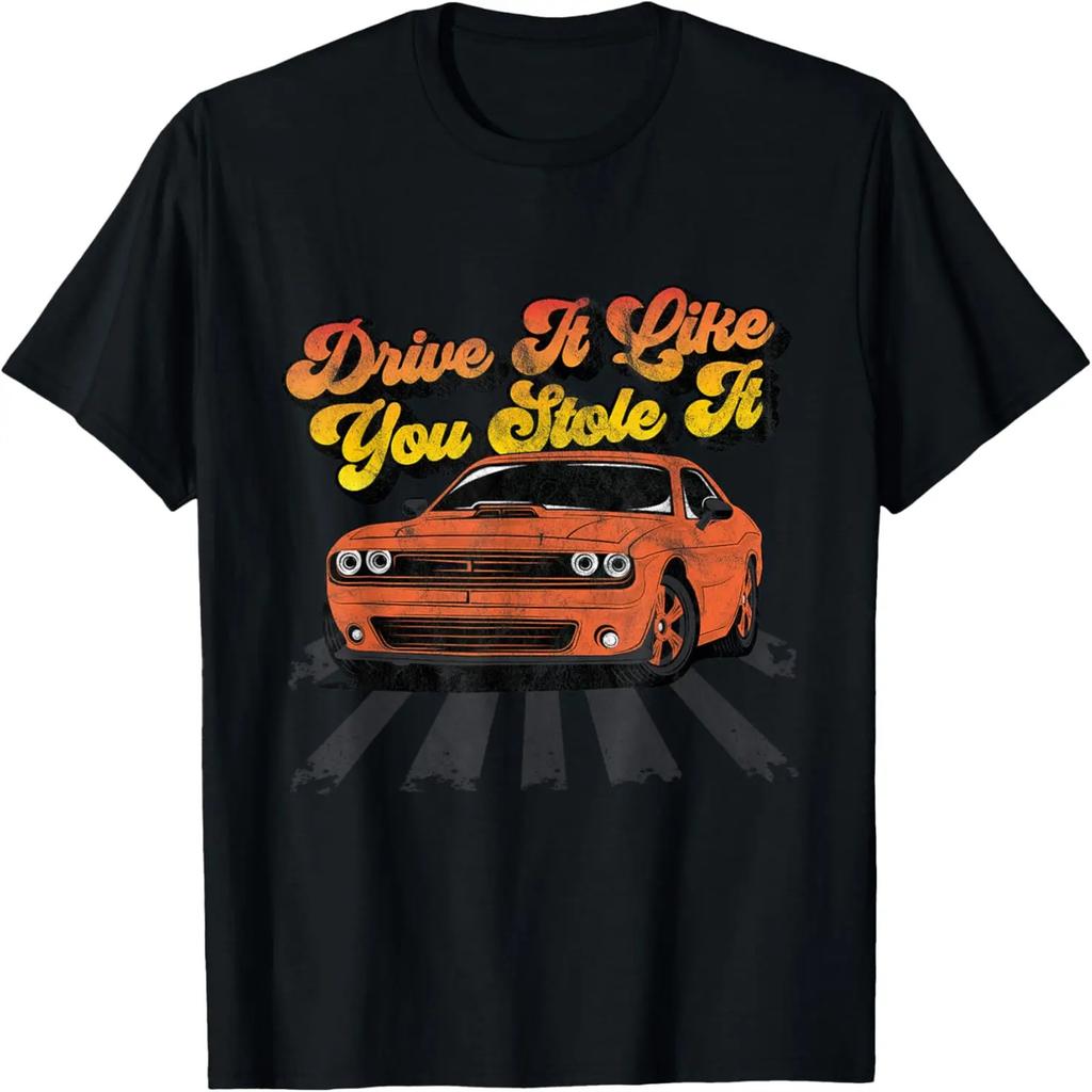 Les voitures me rendent heureux - T-shirt de course pour propriétaire d'atelier automobile et passionné de voitures