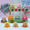 10pcs/Set Mini Wakuku Figure Toy Rabbit Figurine Desktop Decoration Model Ornaments Toys Boys Girls Christmas Gifts