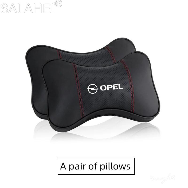 Cuscino di Supporto per il Collo del Poggiatesta di Protezione per Auto per Opel Astra H G J Insignia Mokka Zafira Corsa OPC Vectra Spallacci per Cintura di Sicurezza
