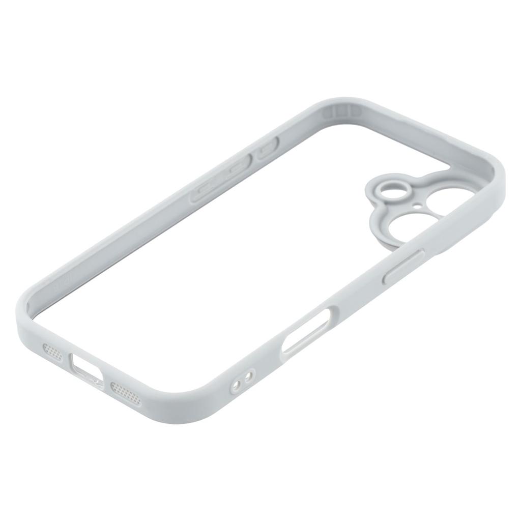 For iPhone 16 Phone Case TPU+Acrylic Clear Back Cover