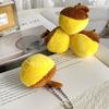 Charming Mini Nut Plush Keychain Cute Bag Accessory Ideal For Children Gifts