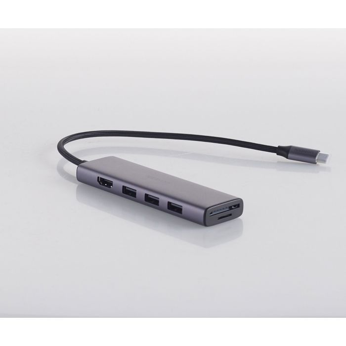 Adaptateur USB-C multifonction - UGREEN - Gris