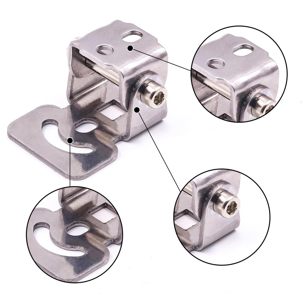 X-STYLE Motorcycle Fog Light Stay, Work Light, Mounting Stay, Adjustable Angle, Small, Mini Stay,