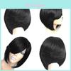 Stylish Women's Short Mix Color Wig With Natural Straight Hair For Parties