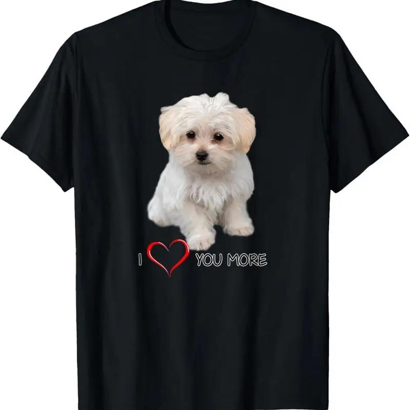Maltese Dog Lover Design Puppy Love Quote T Shirt