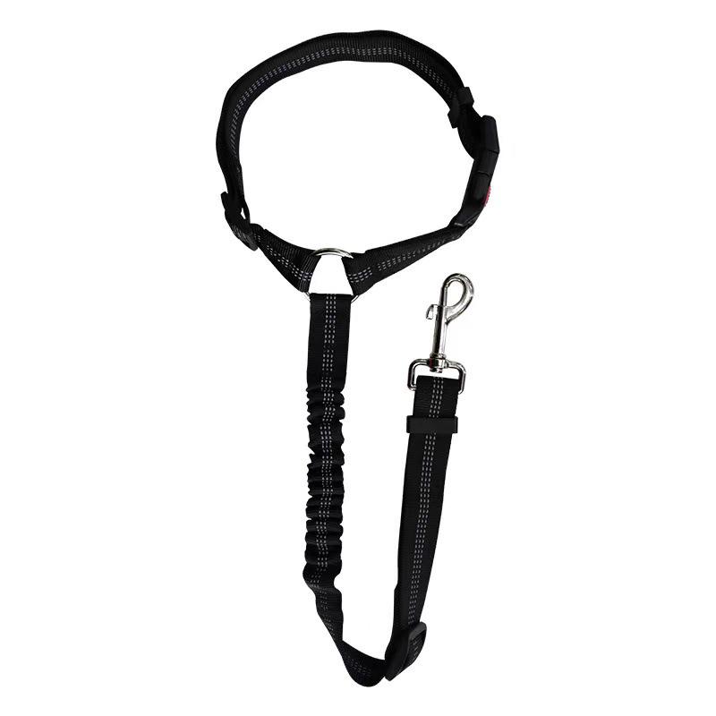 Reflective Elastic Safety Leash for Medium to Large Dogs - Shock-Absorbing and Explosion-Proof Design