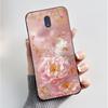 För Nokia 3 Fodral För Nokia 3.1 Fodral Lyxigt Mode Fjärilar Blommor Mjukt Smalt Svart Silikon Baksida för Nokia3 Fodral