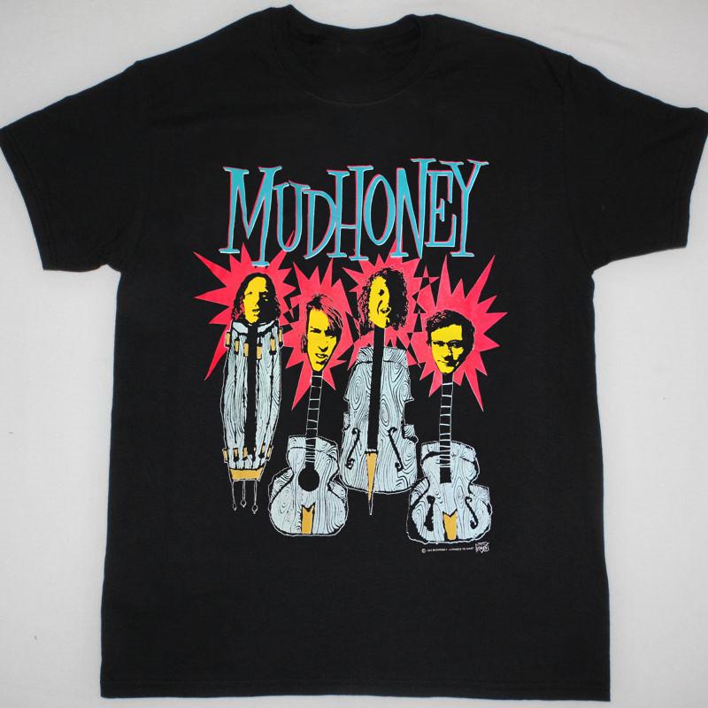 MUDHONEY Vtg Shirt 1993 Gift For fan Black All Size Shirt AH690 Unisex T-Shirt L