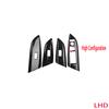 LHD RHD For Honda Fit Jazz GK5 2015-2018 Side Door Window Lift Panel Switch Button Cover Sticker Car Interior Accessories