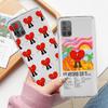 Klare Hülle für Samsung Galaxy A52 A12 A51 A32 A21s A71 A32 A22 50 A70 A31 A72 5G Handyhülle Bad Bunny Herz Coque Capa