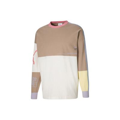 X KS Langarm T-Shirt Herren Oberteile Beige 598464-55