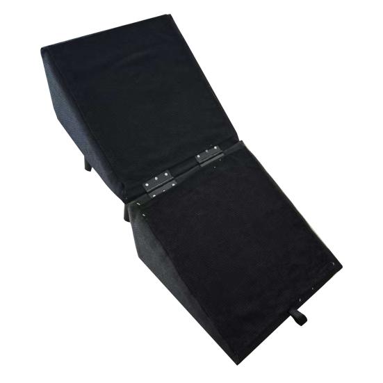 Split Stool Dog Ramp 2-in-1 Folding Pet Ramp Stair And Footstool for Couch Bed 13.8" H Pet Step for Large Small Dogs