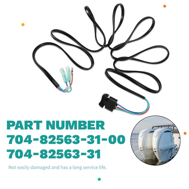 A51K-For Outboard Motor(70Cm/27.6In Line Length) Trim& Tilt Switch Assy 704-82563-31-00 Part Numbers 704-82563-31 704-825