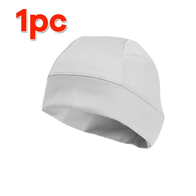 

Outdoor Hat Breathable Sweat-absorbing Helmet Liner Summer Cycling Quick Dry Cap Summer Windproof Sunscreen Sports Cap Mesh